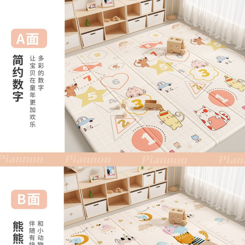 Wholesale Baby Crawling Mat Thickened Home Baby Living Room Folding Crawling Mat Odorless Children's Splicing Foam Floor Mat