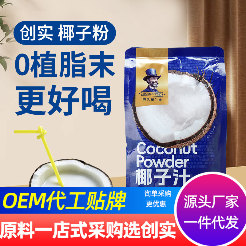 Chuangshi Upgraded Version Raw Materials Supplier for Coconut Powder, Coconut Milk Without Non-Dairy Creamer, Coconut Juice, Coconut Milk Powder Wholesale and Dropshipping