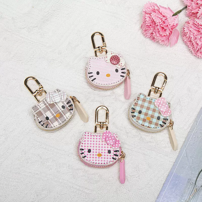 现货可爱卡通彩色凯蒂猫包包挂饰高颜值迷你KT猫钥匙扣女生小礼品