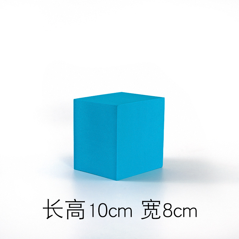 Fondo de plataforma de fotografía de columpio tridimensional Cubo geométrico accesorios de fotografía decoración ins celebridad de Internet