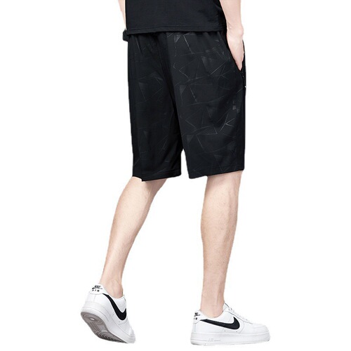 Large size thin summer beach casual 5-inch shorts running fitness sports quick-drying pants on Shopee