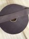 3.6cm suede edging fabric strip tweed fur one-piece leather coat cotton shoes lamb edging fabric strip