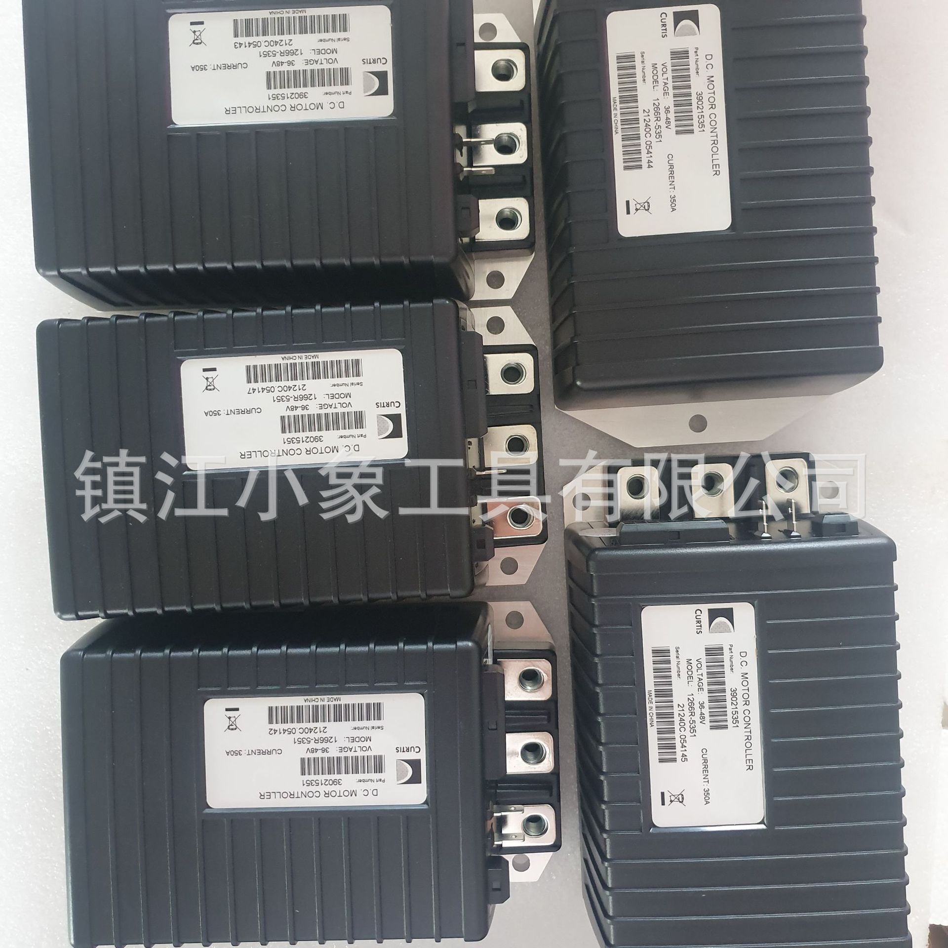 CURTIS科蒂斯36-48V350A观光车控制器1266R-5351四轮电动车控制器