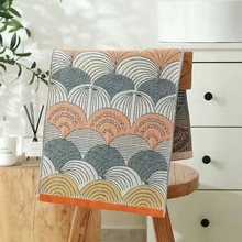 新款全纯棉毛巾耐脏吸汗高级四层纱布成人家用大面巾柔软吸水易干