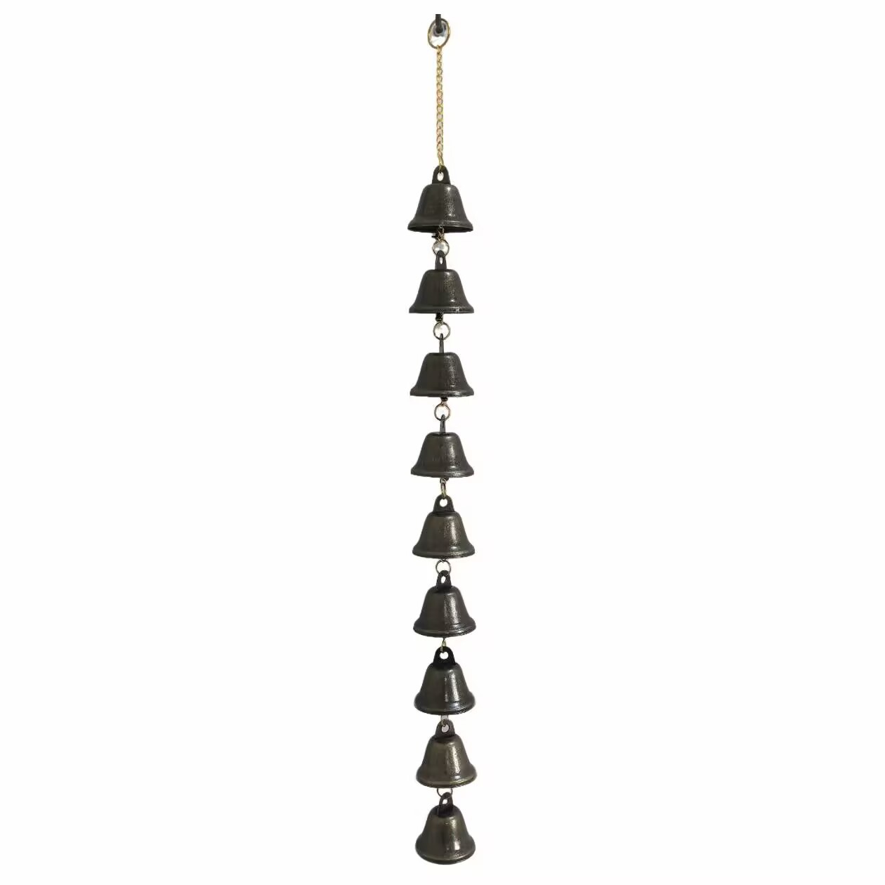European-Style Christmas Bell Door Handle Entrance Decoration Wall-Mounted Christmas Tree Retro Iron