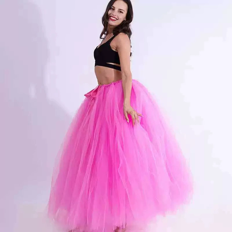 Европейская и американская юбка-петтиюбка ручной работы тканая марлевая Юбка Хула танцевальная перформанс фотография юбка сшитая подходящая по цвету юбка-Швабра