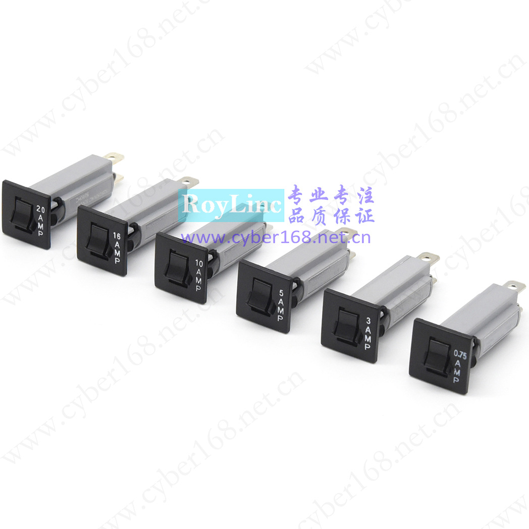 KUOYUH 92 Series 0.75A1A2A3A5A6A10A15A20A过载保护器0.25A-25A