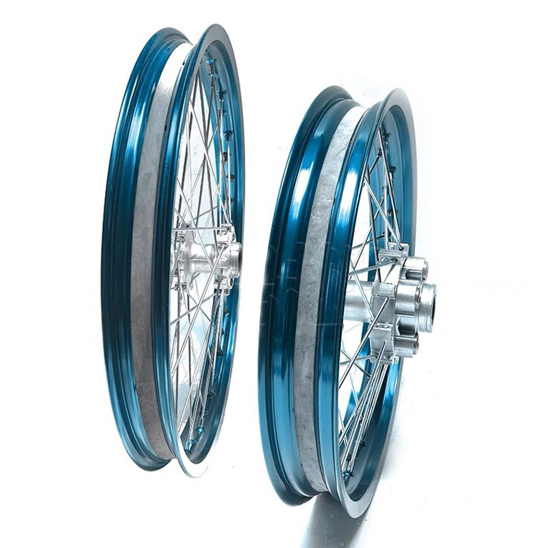 Climbing Mountain Off-Road Motorcycle Cqr Front and Rear Hub Rim Assembly Aluminum Alloy Rim Rim Roller Wheel