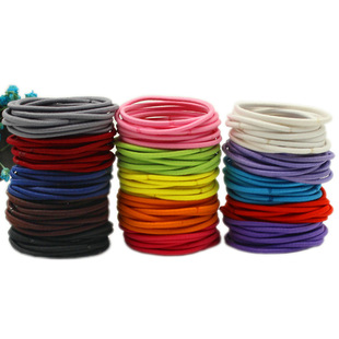 Factory direct selling South Korea's adhesive 025 fine rubber bands Taobao rubber band rope rope Yiwu goods sources of small jewelry wholesale