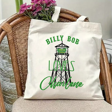 欧美亚马逊BILLY BOB高颜值大容量通勤百搭单肩包帆布包