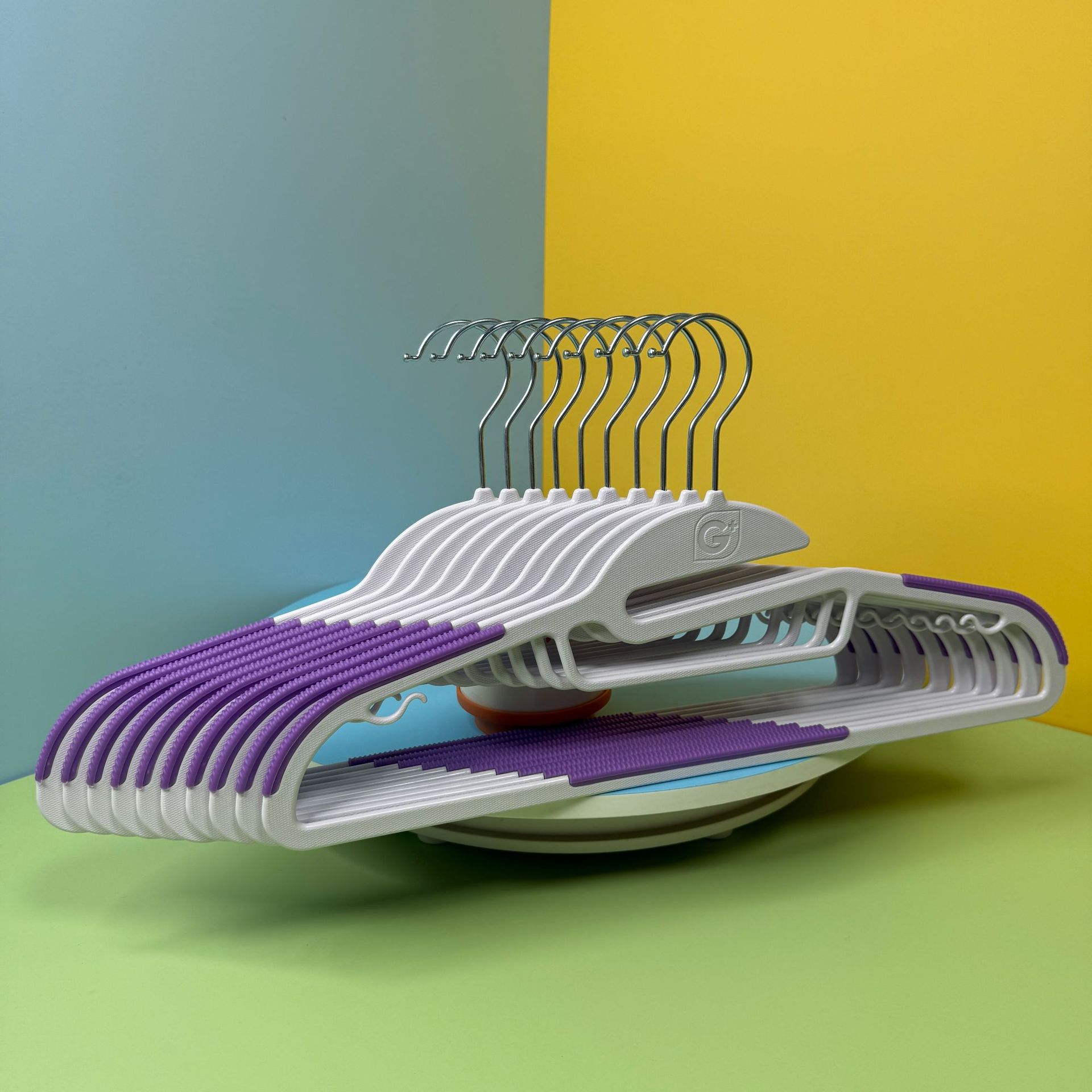 [리얼샷 G+화이트+스트라이프+퍼플]