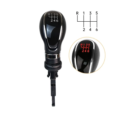 Gear Shift Knob Led Gear | Cab and accessories - upgraded-model-red-light-6-speed-ordinary-style
