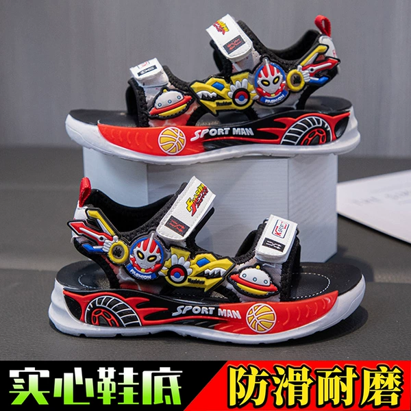 Non-slip, red, soft sole