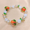 Bracelet, fresh crystal white jade, Korean style, Birthday gift