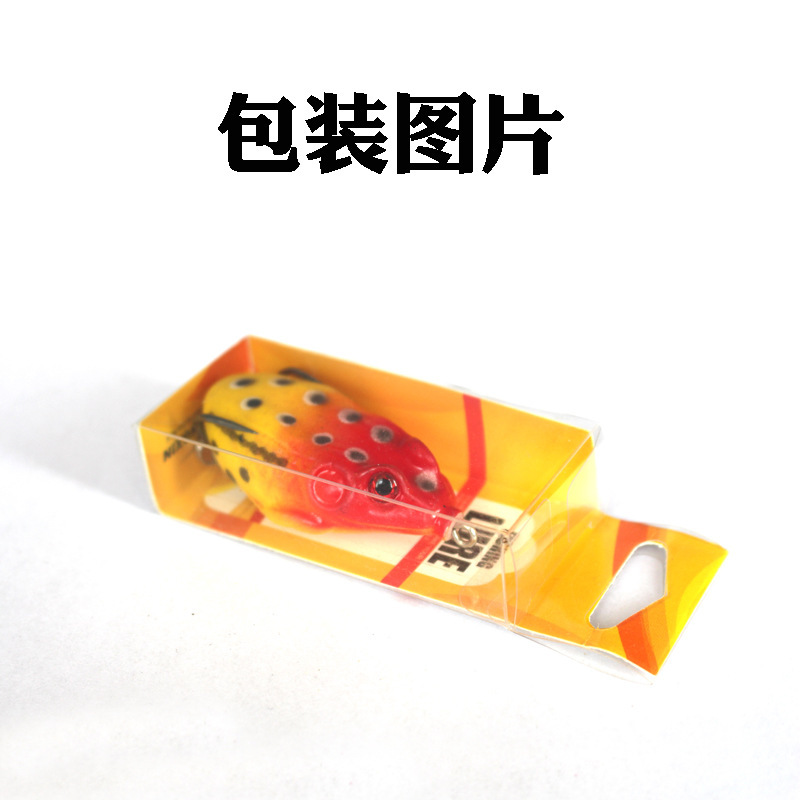 Fabricante al por mayor Luya cebo 12g simulación trueno rana cebo falso con lentejuelas cebo biónico cebo suave