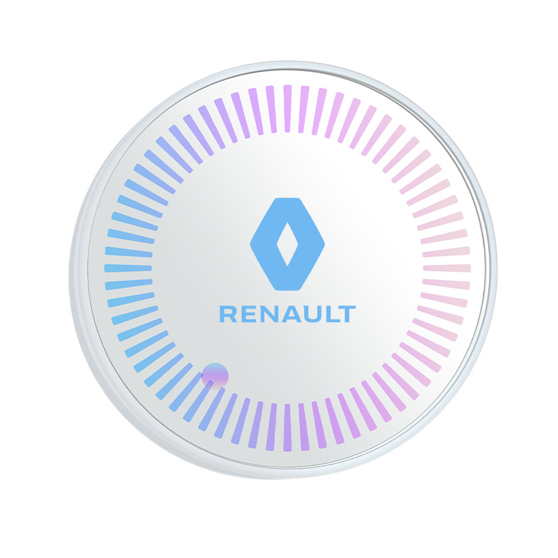Aplicable a Renault ventana triangular luz de atmósfera inducción inteligente de automóvil iluminación decoración de color iluminado luz de atmósfera modificada
