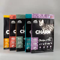 Пластиковые пакеты для пищевых продуктов для кошек и собак мелкосерийные печатные производители алюминиевая фольга вакуумные пакеты молнии самозапечатанные пакеты на заказ