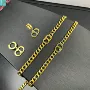 鼻子字母简约欧美锁骨链