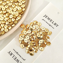 ��ɫ18k�����Ŷ�������ɵ�Բ�̶�ñ������diy�ֹ����β�������