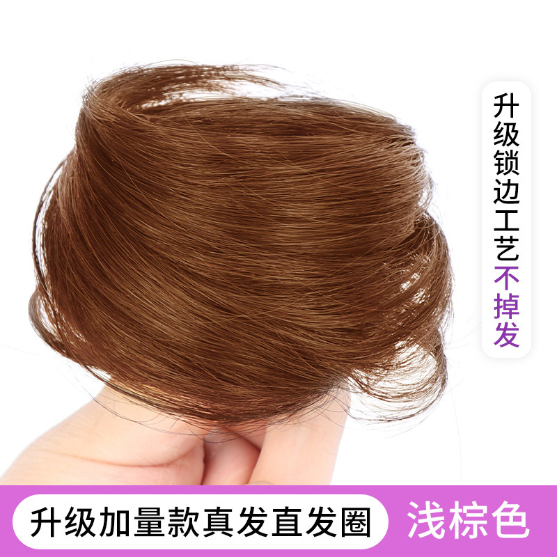 풀 리얼 헤어 스트레이트너 - 라이트 브라운