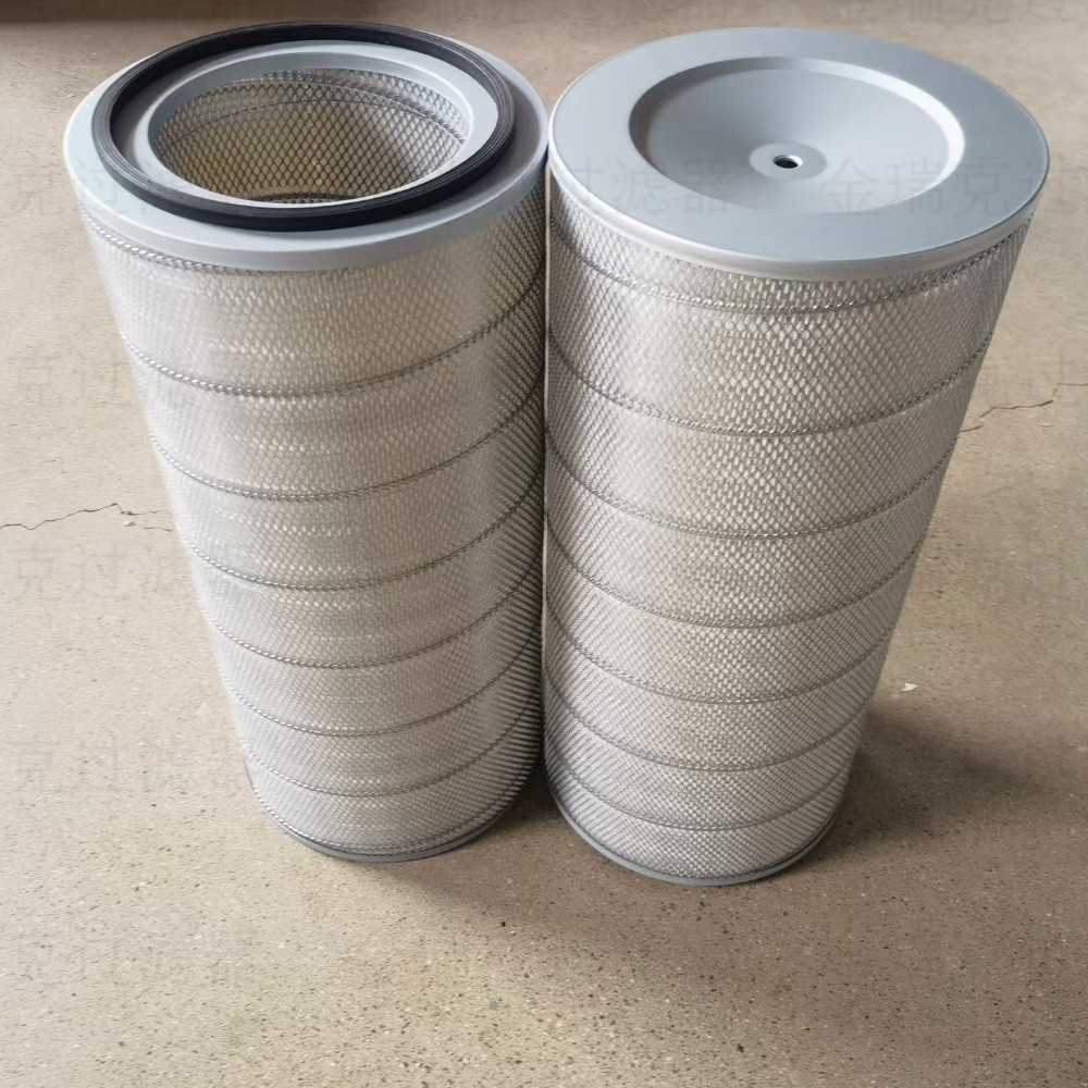 旱烟设备尼的曼除尘滤芯四耳阻燃粉尘滤筒普优滤器