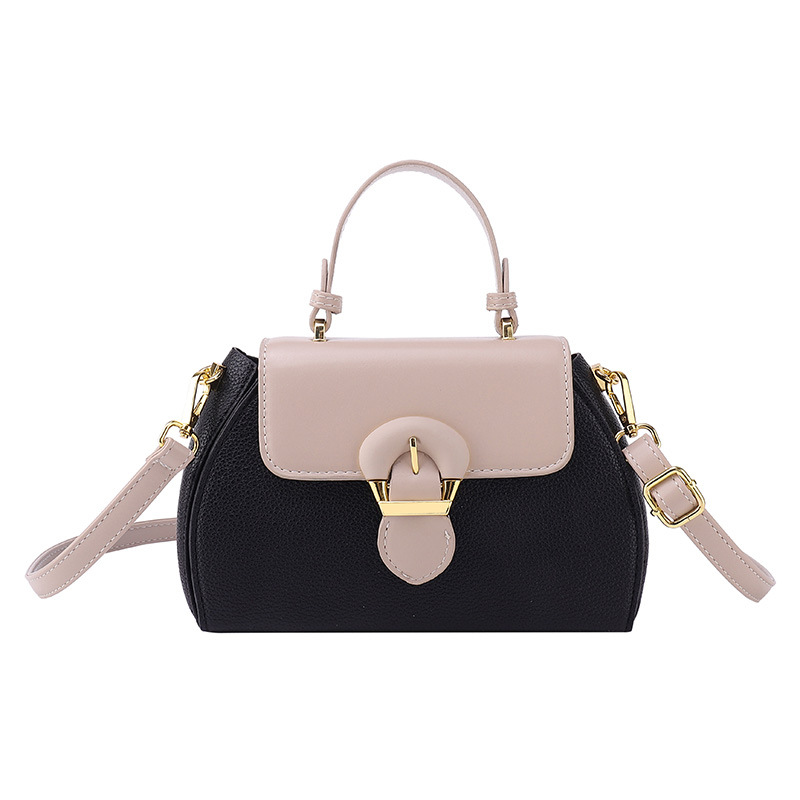 Cross-border Ins Shoulder Bag, Versatile Color-blocking Handbag Women, Simple Small Square For Work And Commuting,_voghion.com