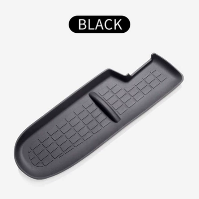 Suitable for Honda Nbox Co-Driver Silicone Storage Mat Jf3/Jf4 Center Console Mat Door Handle Anti-Slip Mat (Anti-slip mat) - black