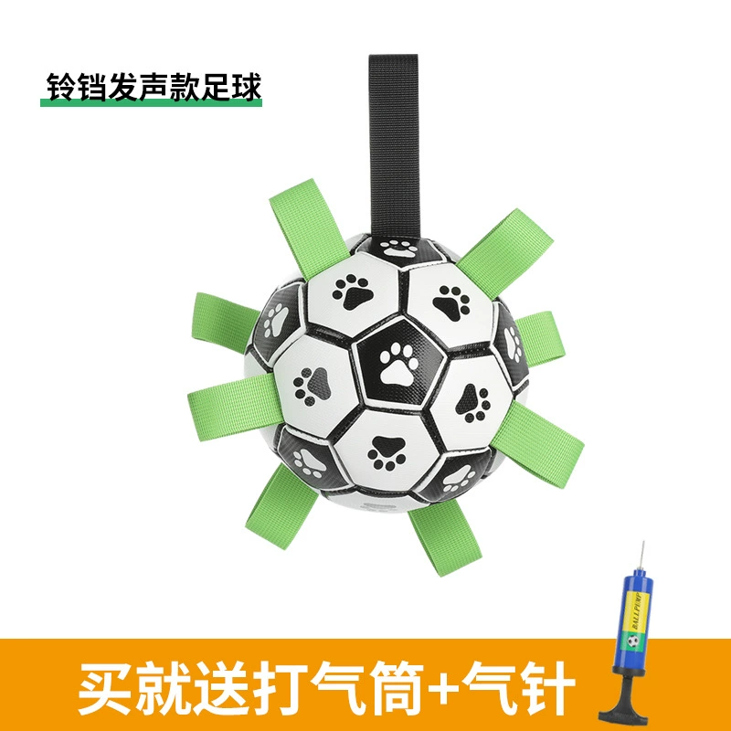 Interactive Inflatable Dog Soccer Toy, Travel-Friendly, Sound-Making, 15 & 19 cm Options
