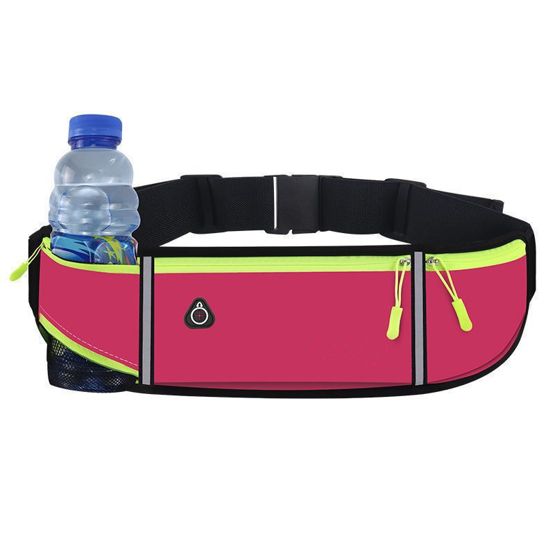 Tres bolsillos de tetera de color rojo rosa