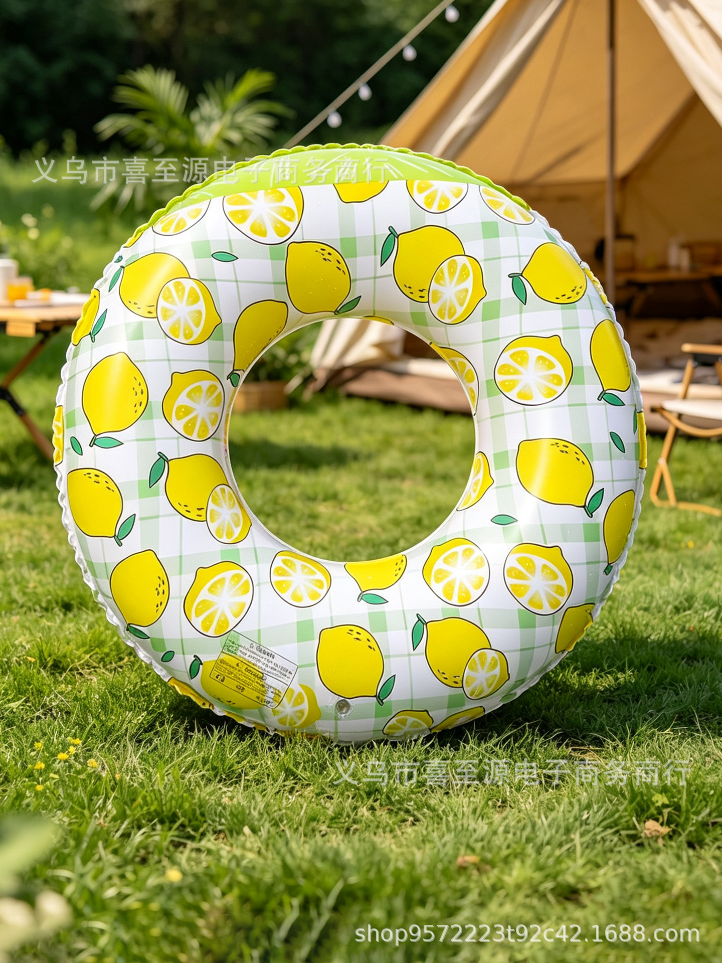 Flotador Axilar Transparente con Lentejuelas para Niños de PVC Inflable y Antivuelco