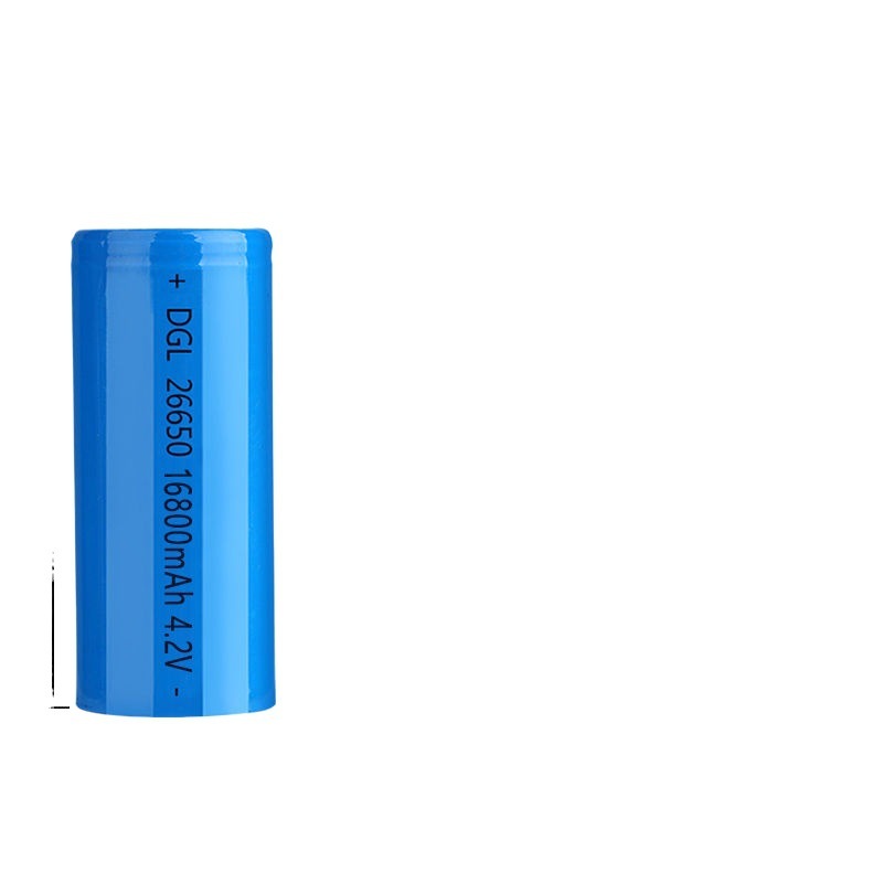 大容量26650锂电池3.7V/4.2V白激光强光手电筒可充电池高动力锂电|undefined