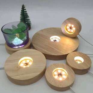 �[��֧��LED����Сҹ��ˮ��������l��չʾ̨ԭʯ��ʯ��ʯչʾ��