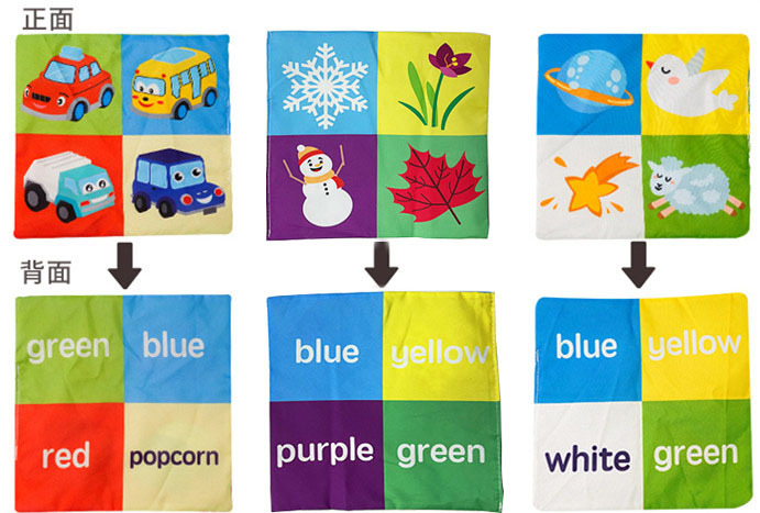 Bebé transfronterizo tejido desgarrable caja de tejido dibujo juguete Montessori bebé dedo ejercicio Educación Temprana calmante juguete