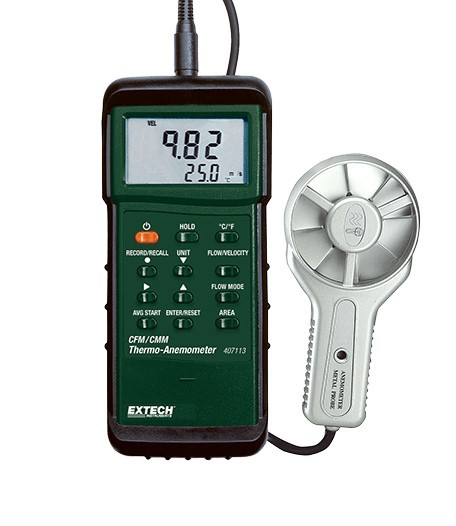 美国EXTECH 407113重型金属叶轮风速仪风速计  公司总代理