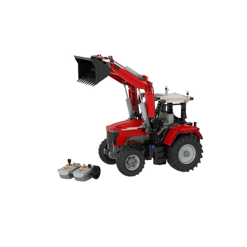Simulated Loader Building Block Model Small Particle Toy_voghion.com