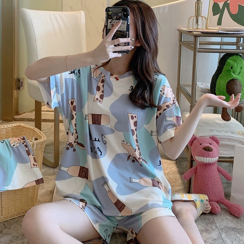 Traje de manga corta - jirafa