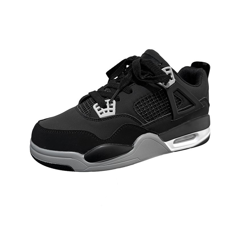 Chic Hong Kong Cojín de aire Zapatillas de baloncesto Hombres y mujeres Modelos de pareja Zapatos casuales de estudiante ligeros Madre eléctrica Huang Qiao 4 zapatos