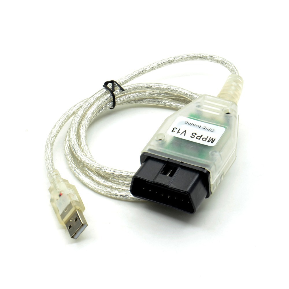 Cross-border SMPS MPPSV13 ECU Chip Tuning Tool, automotive ECU programming tool, diagnostic cable