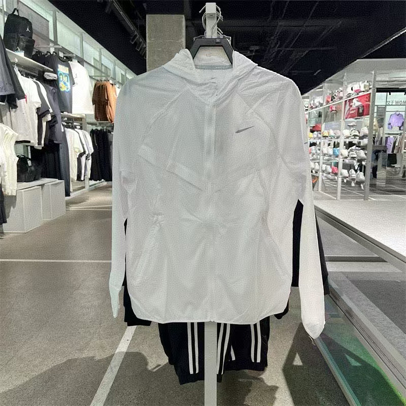 Verano al aire libre, deportes y ocio, entrenamiento de protección solar, correr, clip tejido con capucha, ropa de protección solar, ropa exterior de piel 4549