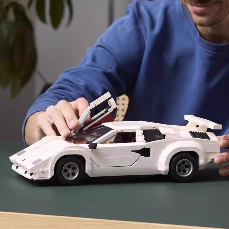レゴ 10337 テクノロジーメカニカルランボルギーニ Countach500 スーパーカー組み立てブロックおもちゃと互換性があります。|undefined