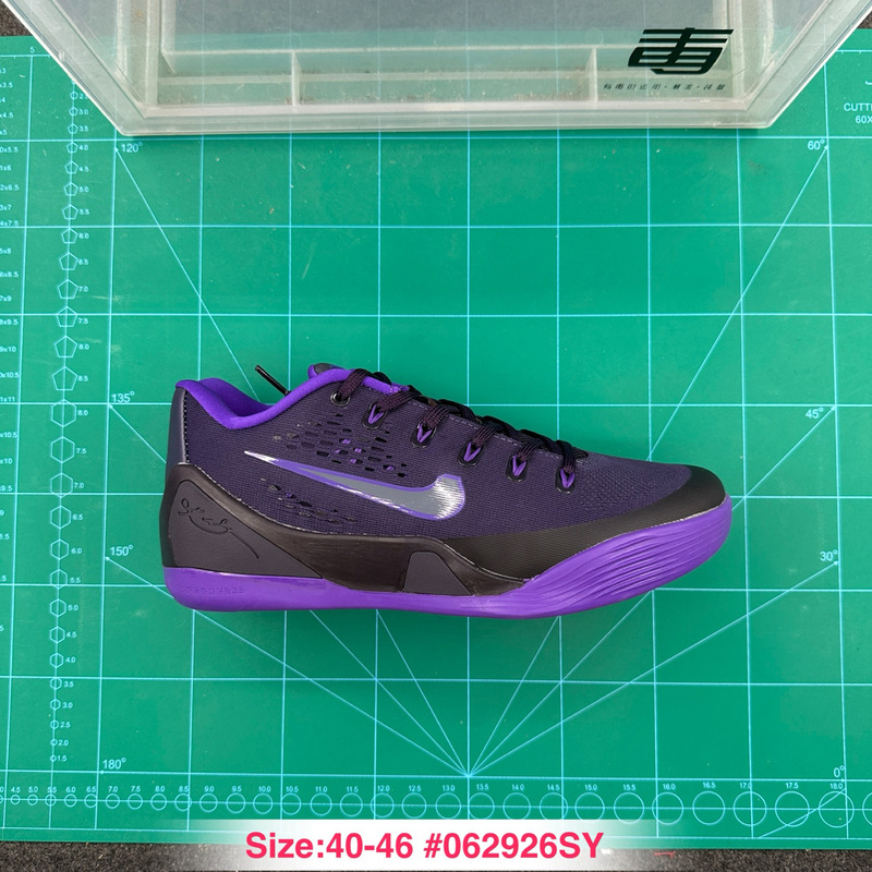 Kobe 9 sports basketball shoes Purple Dynasty Kobe 9th generation anti-torsion cushioning comfortable men's training sneakers