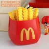 5#Red+French fries seal clamp (send stickers+magnetic stickers)