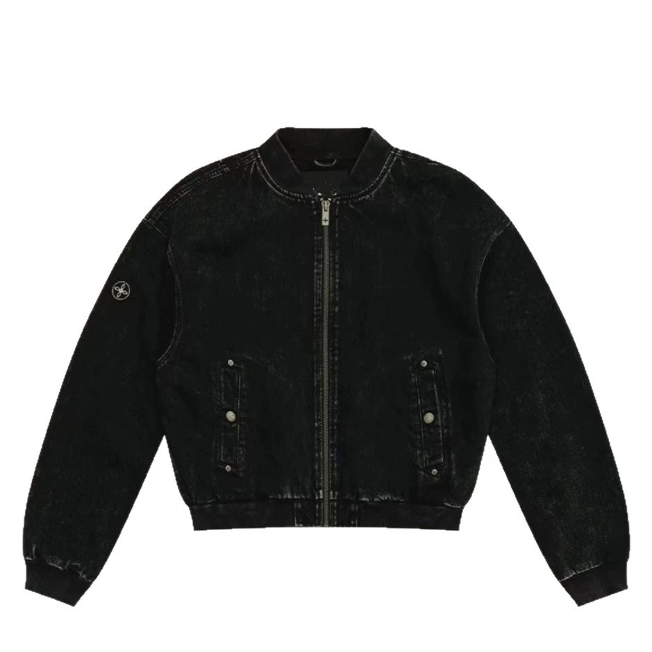 Classic big baseball retro spring jacket for leisure