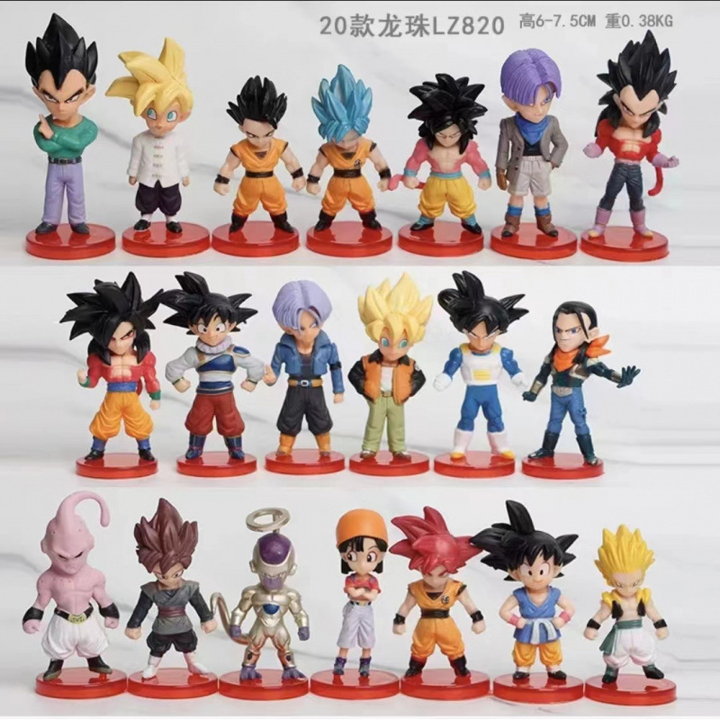 漫画アニメーションシリーズハンドモデル海賊ドラゴンボール装飾品ヒーロー王連合クリップ人形機人形|undefined