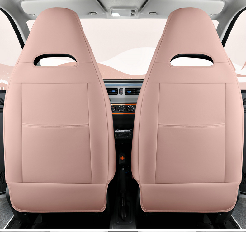 Wuling Hongguang miniev car seat cover cartoon cushion mini macaron special seat cover fully surrounded four seasons