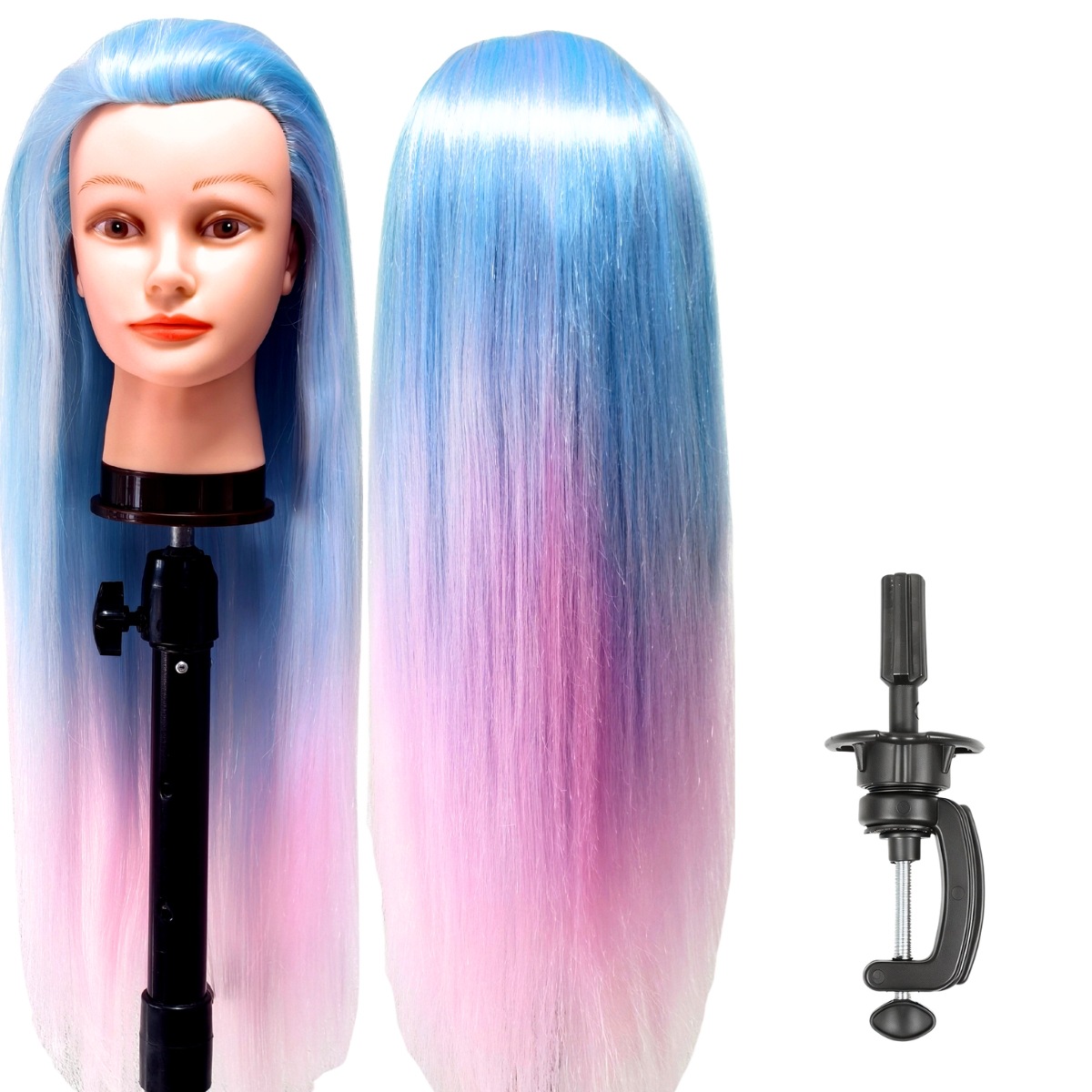 Maniquí de Cabeza para Peluquería de Fibra de Alta Temperatura image 13