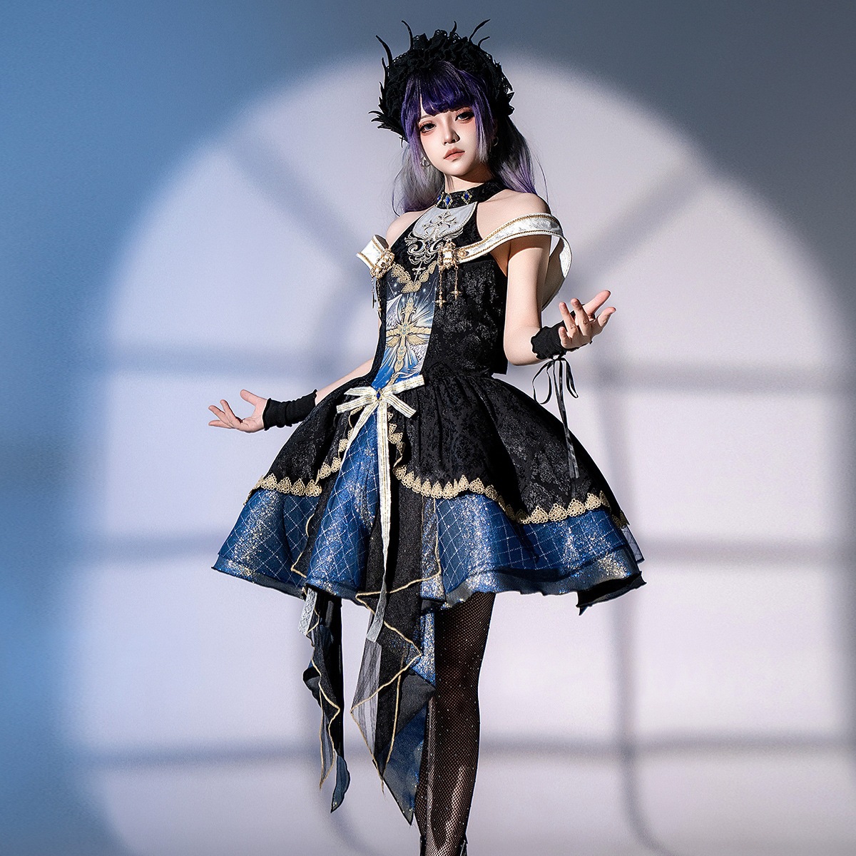 2026 Xiong Doujiang Original Cross Universe Lolita Women's Dress Daily Lolita Sweet Dress 7266
