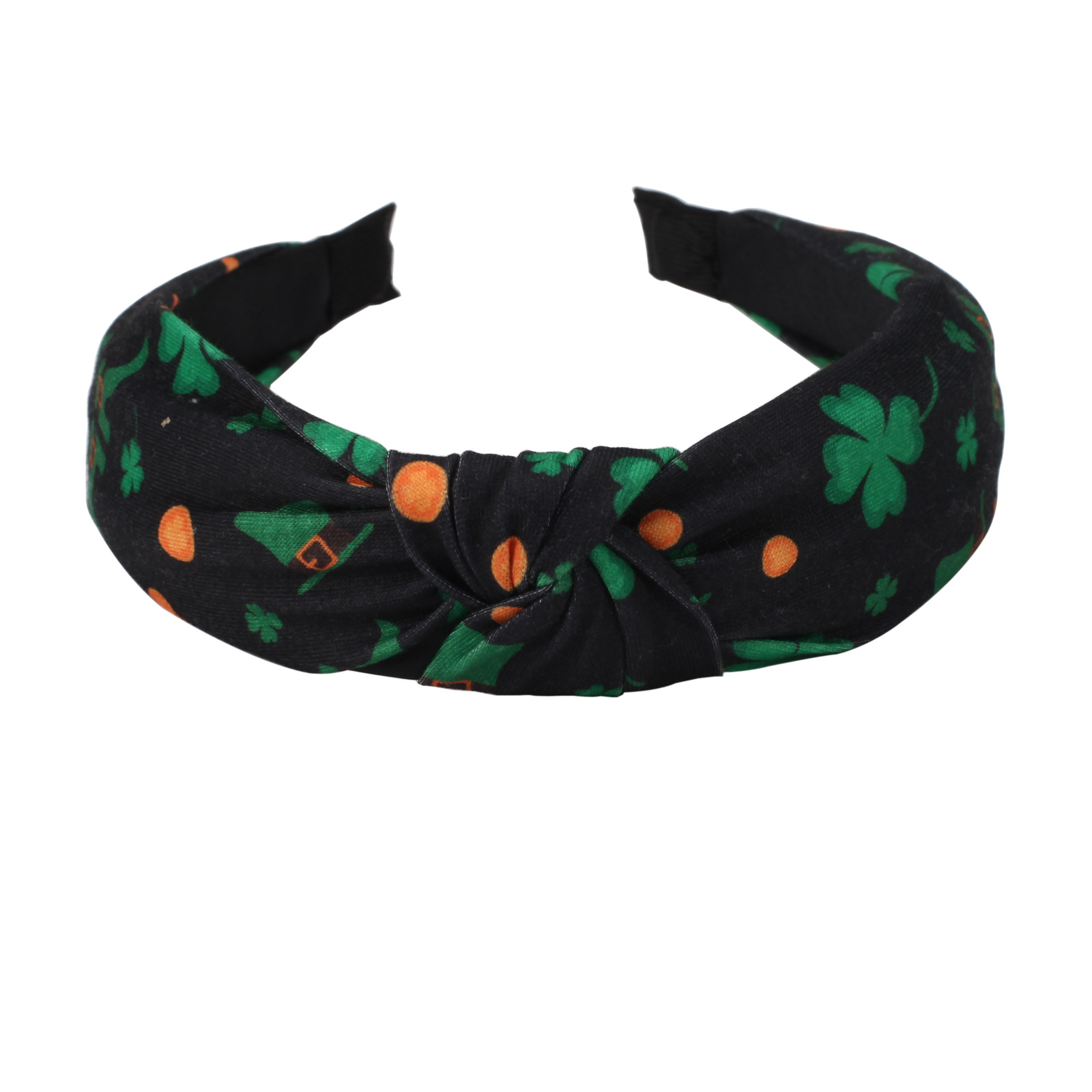 134g Weight Hair Band Hair Accessories Type 1 Piece Quantity Party, Festival Occasion St. Patrick Festival Shamrock Pattern All Seasons Season Women's Gender Classic Style Style Green Color Classic Style Women's Shamrock Cloth Hair Band 7
