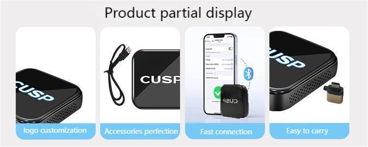 CUSP Carplay to Android box Car Machine Interconnection Qualcomm 6125 eight nuclear 8 128G Cross-border Hot Selling