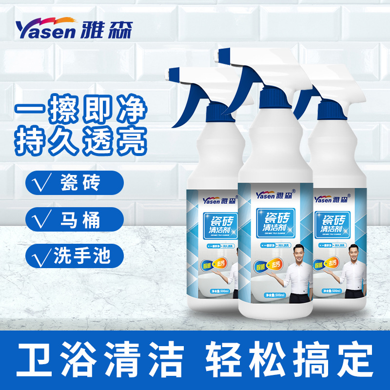 Tile cleaners cleaning porcelain